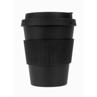 Ecoffee Cup Bamboo Wiederverwendbare Kaffeetasse Schwarz...