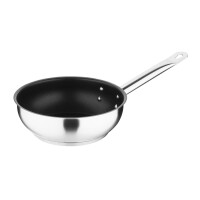 Vogue Antihaft Teflon Edelstahl Platin Plus Sauté...