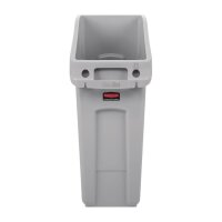 Rubbermaid Slim Jim Abfalleimer grau 49L